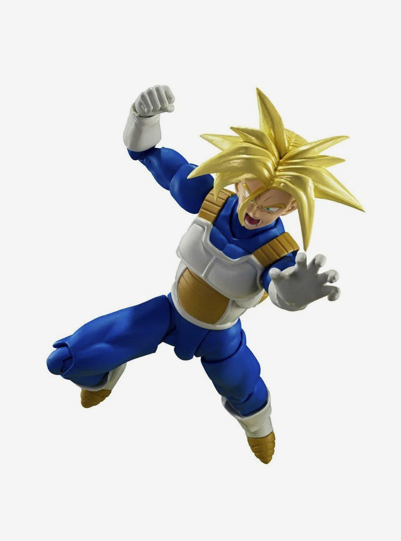 Bandai Spirits Dragon Ball Z S.H.Figuarts Super Saiyan Trunks Figure (Latent Power Ver.), , hi-res