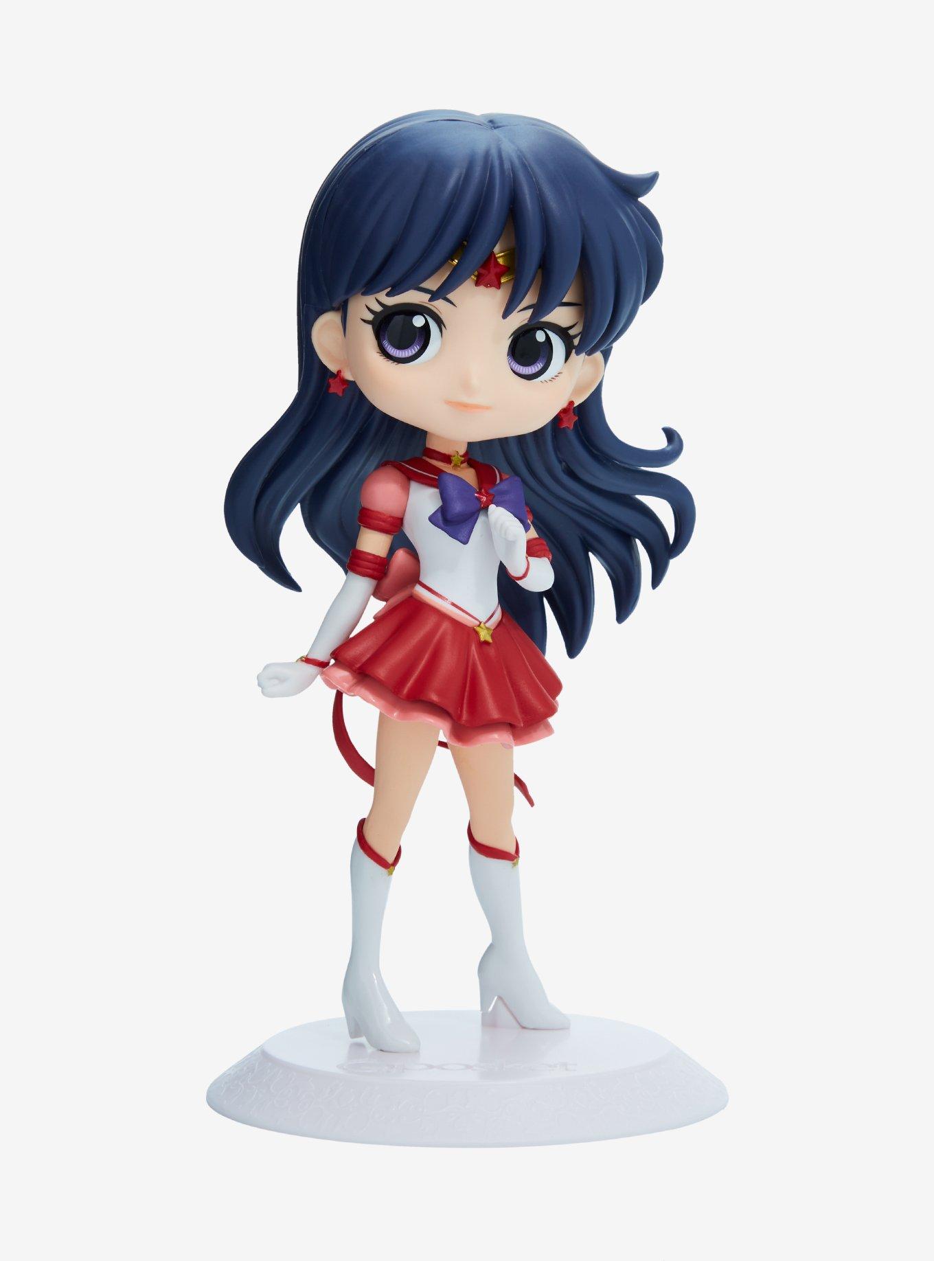 Banpresto Sailor Moon Cosmos Q Posket Eternal Sailor Mars Figure (Ver. B), , hi-res