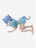 Taito Re:Zero Starting Life in Another World Desktop Cute Rem Figure (Cat Roomwear Ver.), , hi-res