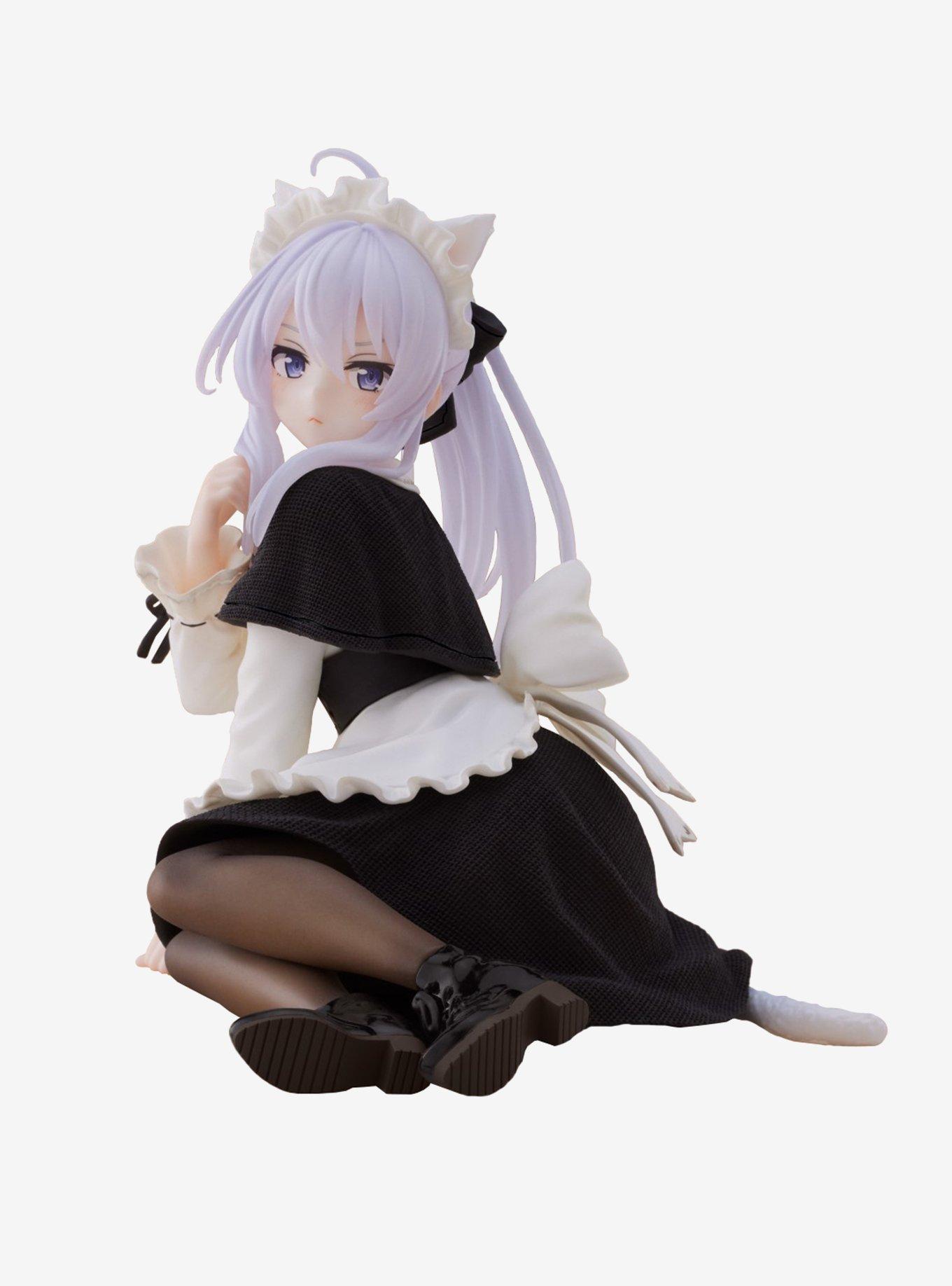 Taito Wandering Witch: The Journey of Elaina Desktop Cute Elaina Figure (Cat Maid Ver.), , hi-res