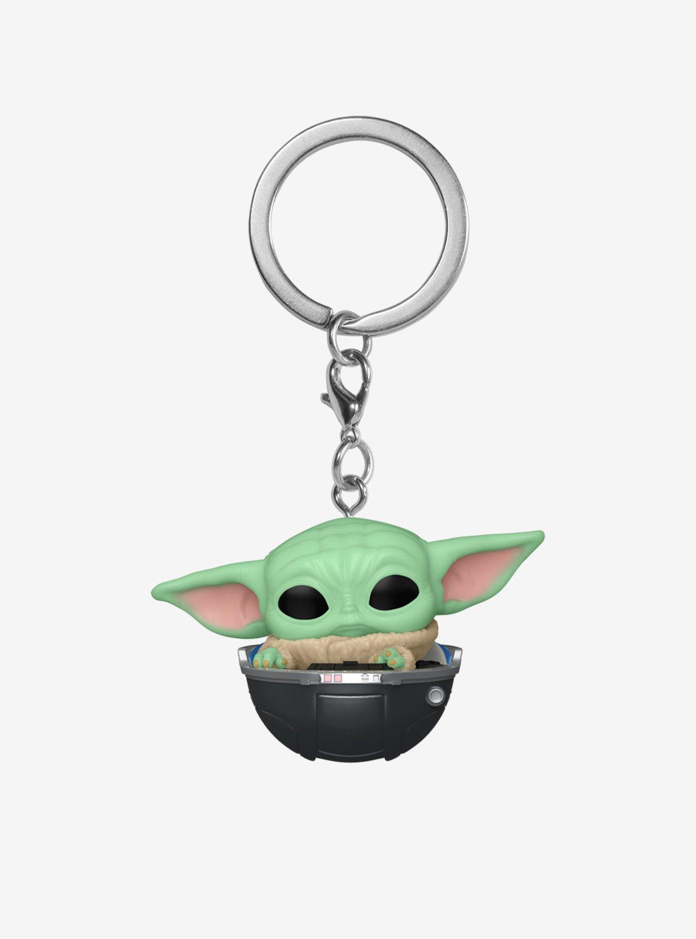 Funko Pocket Pop! Star Wars The Mandalorian Grogu Vinyl Keychain, , hi-res