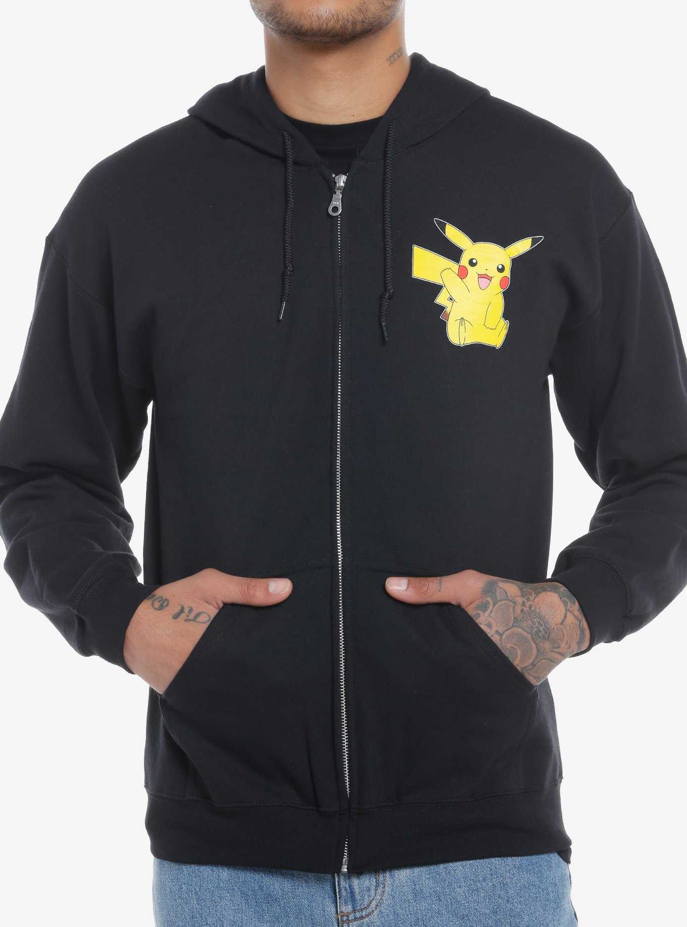 Pokemon Pikachu Group Hoodie, , hi-res