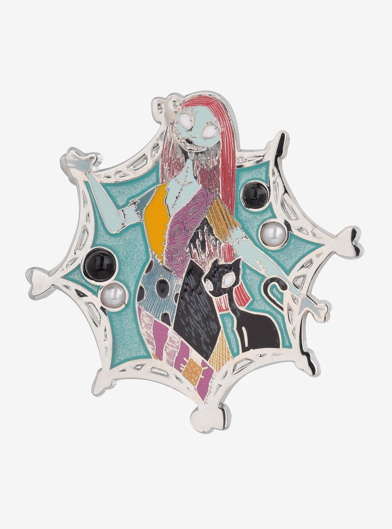 Disney The Nightmare Before Christmas Sally Pearl Enamel Pin - BoxLunch Exclusive, , hi-res