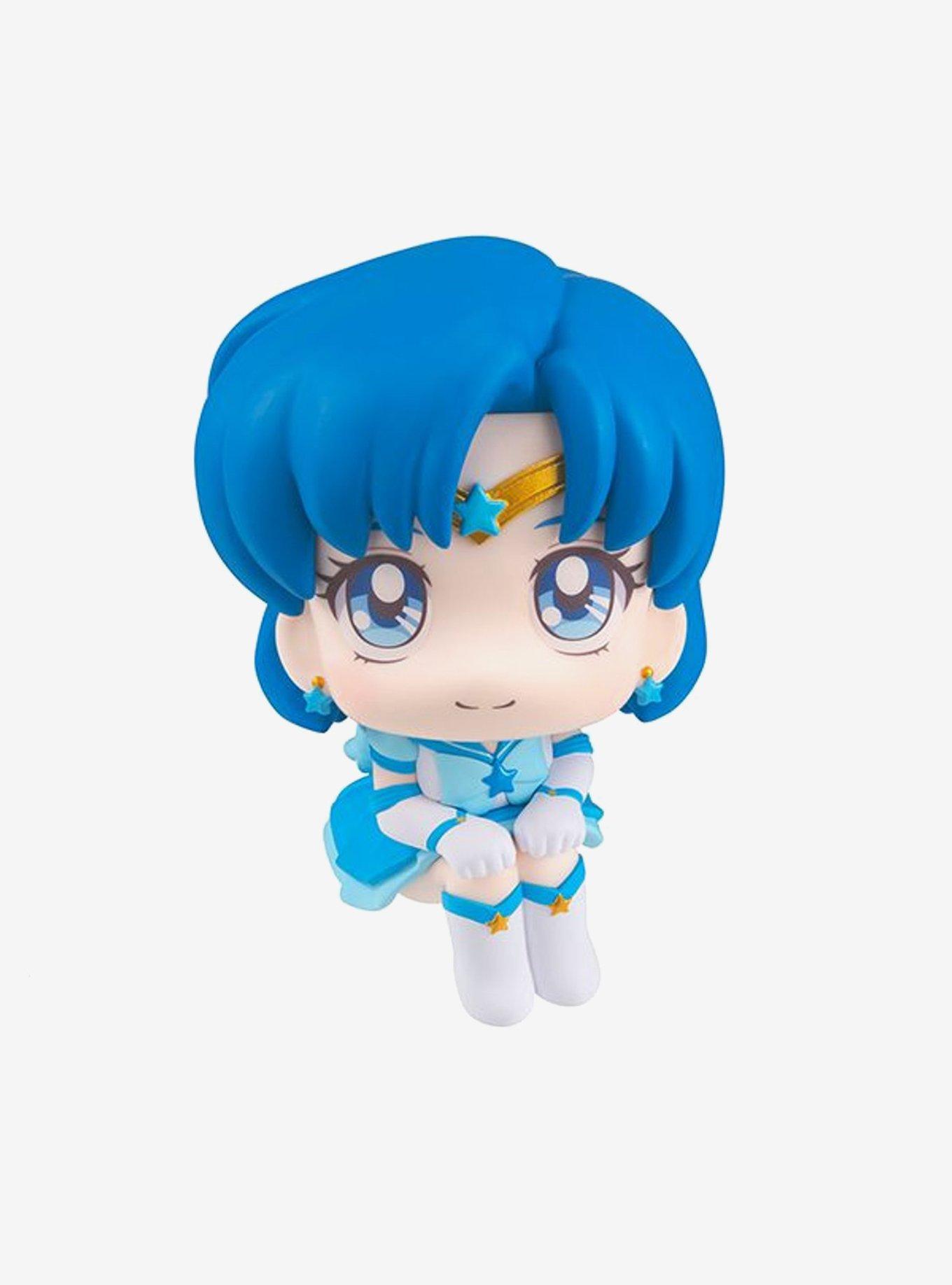 Megahouse Sailor Moon Cosmos Look Up Series Eternal Sailor Mercury Figure, , hi-res