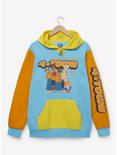 Disney Pixar Turning Red 4*Town Group Portrait Color Block Hoodie - BoxLunch Exclusive, MULTI, hi-res