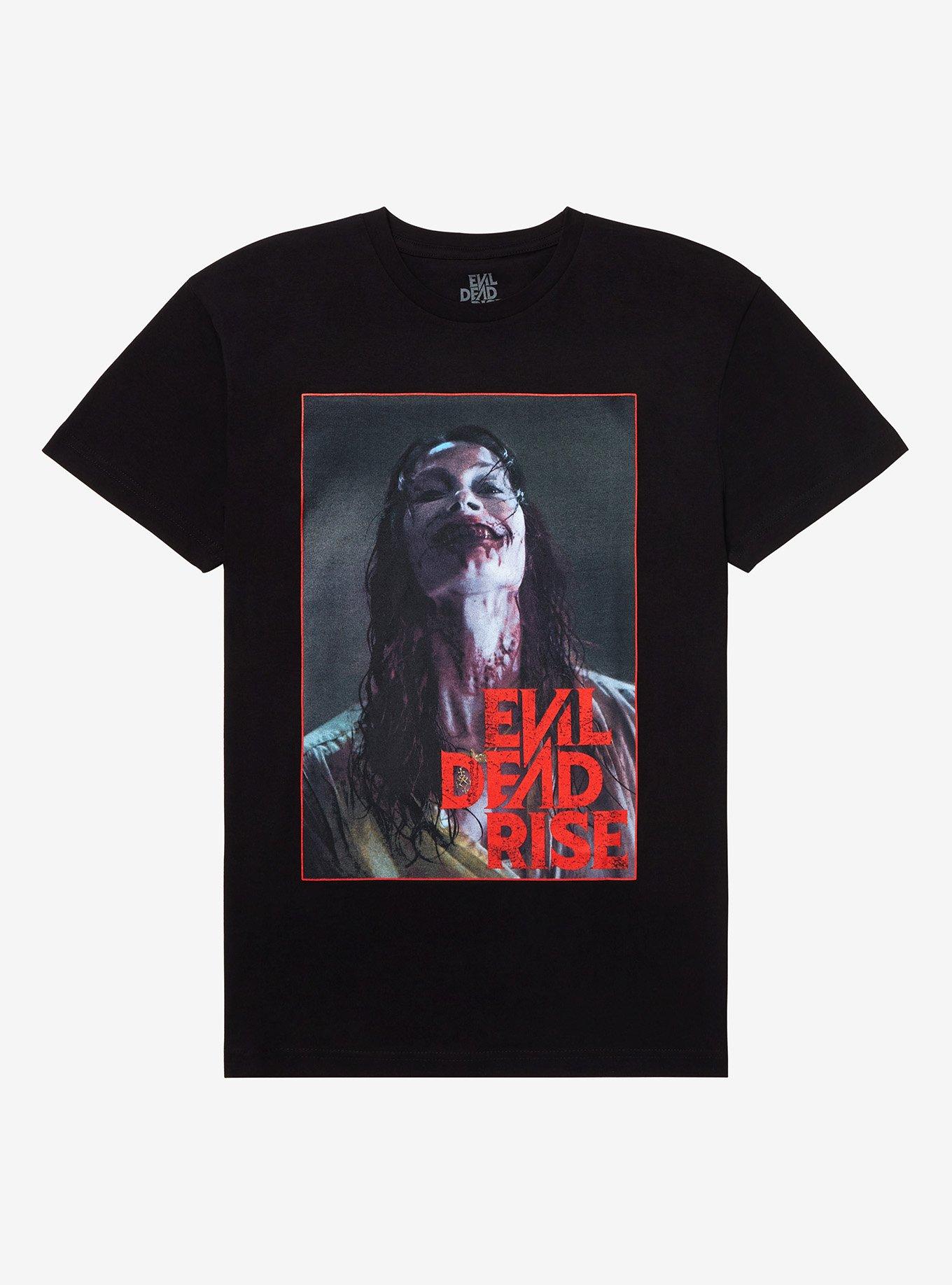 Evil Dead Rise Poster T-Shirt, BLACK, hi-res