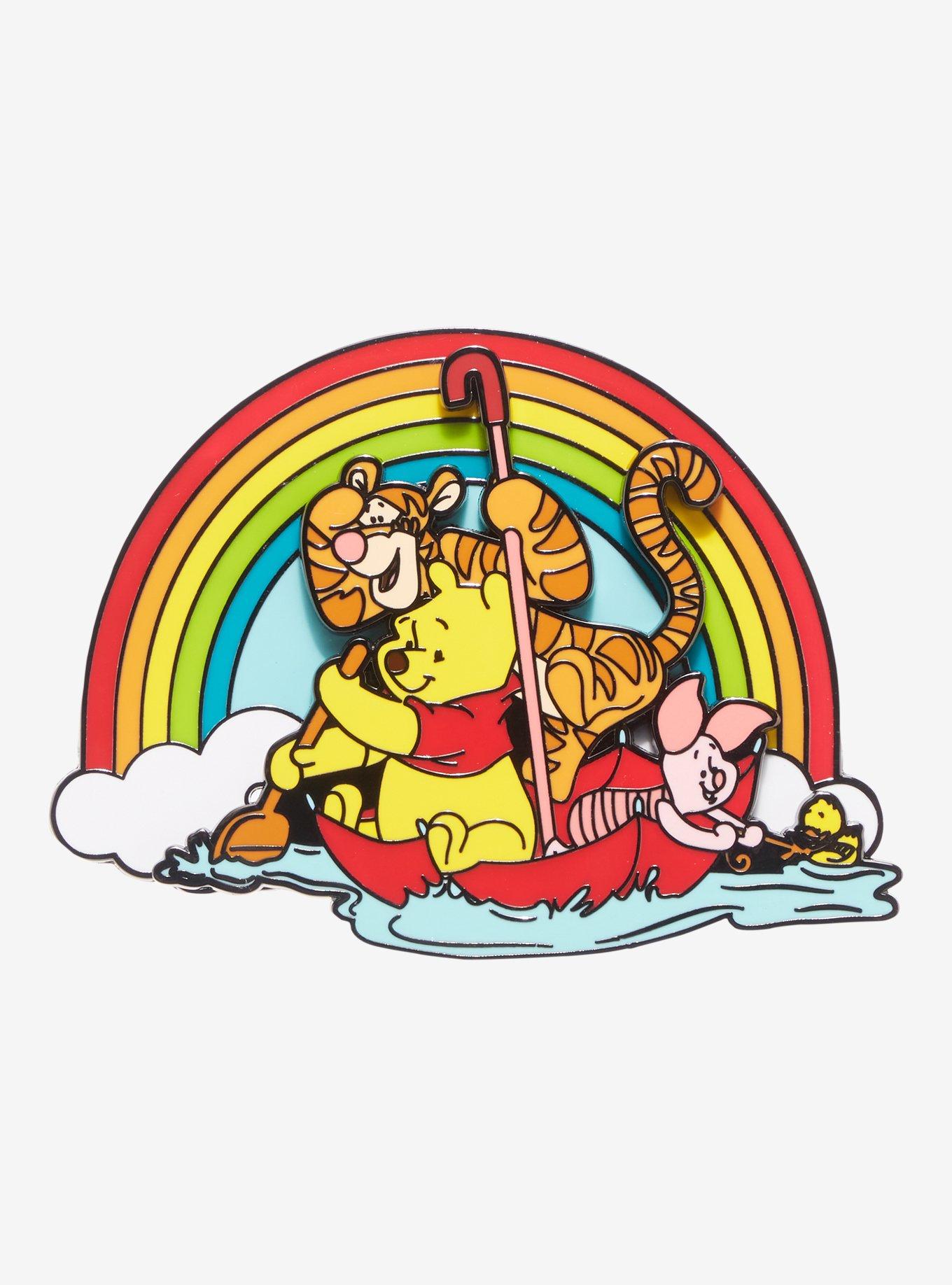 Loungefly Disney Winnie The Pooh Rainy Day 3 Inch Sliding Enamel Pin, , hi-res