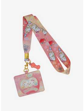 Hello Kitty & Mimmy Scented Lanyard With Cardholder, , hi-res