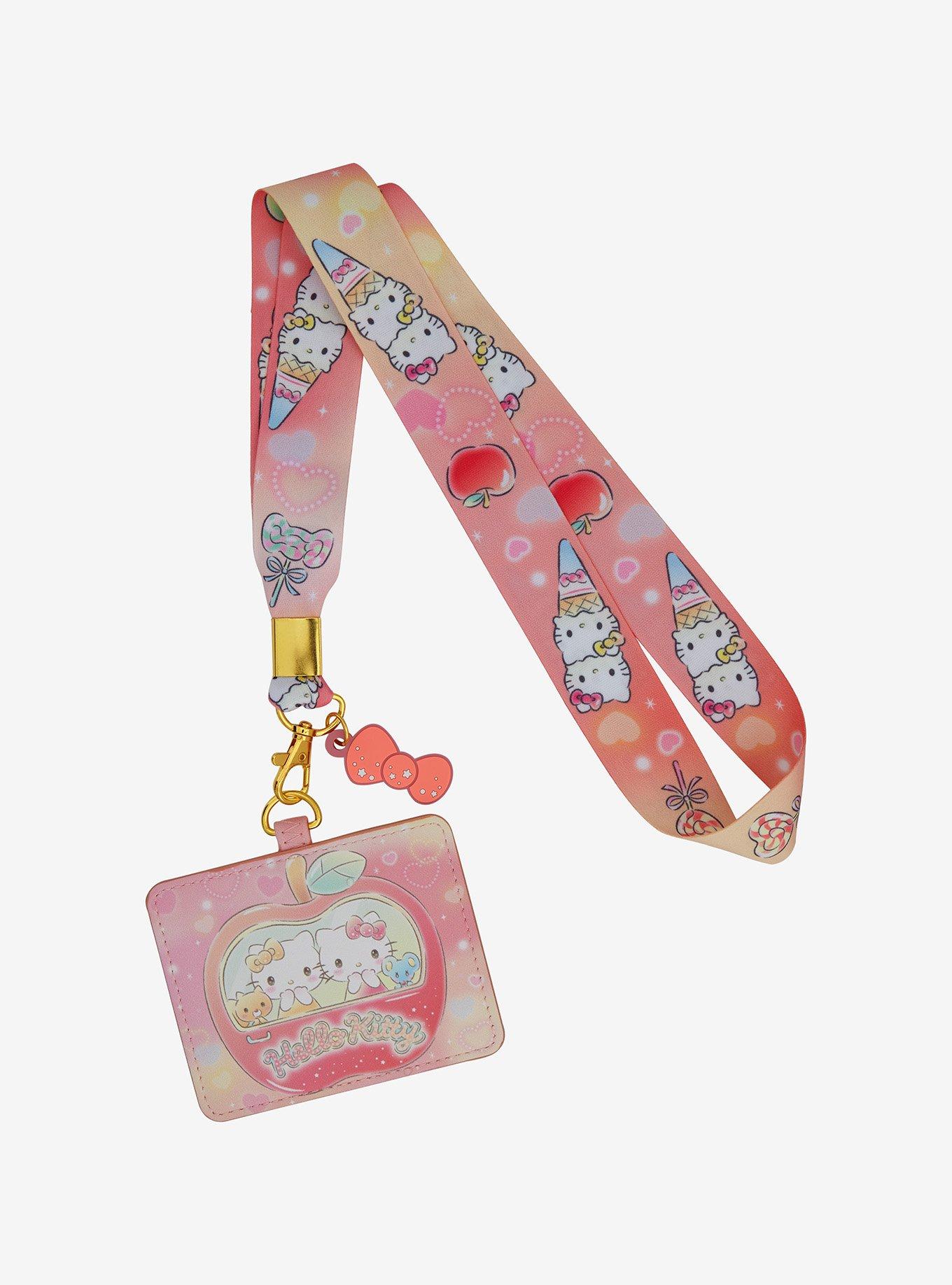 Hello Kitty & Mimmy Scented Lanyard With Cardholder, , hi-res