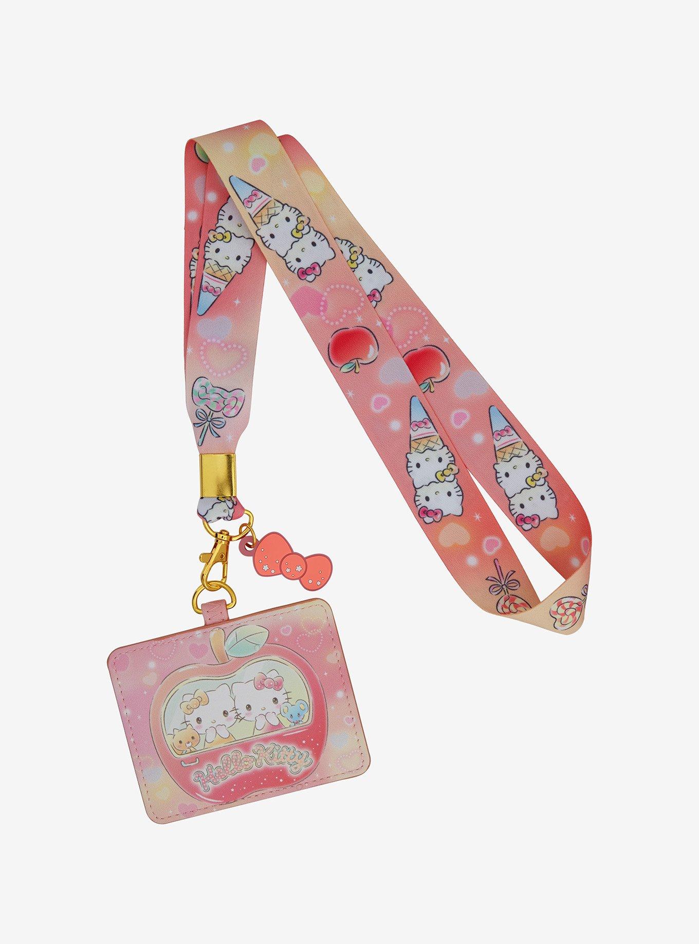 Hello Kitty & Mimmy Scented Lanyard With Cardholder | Hot Topic