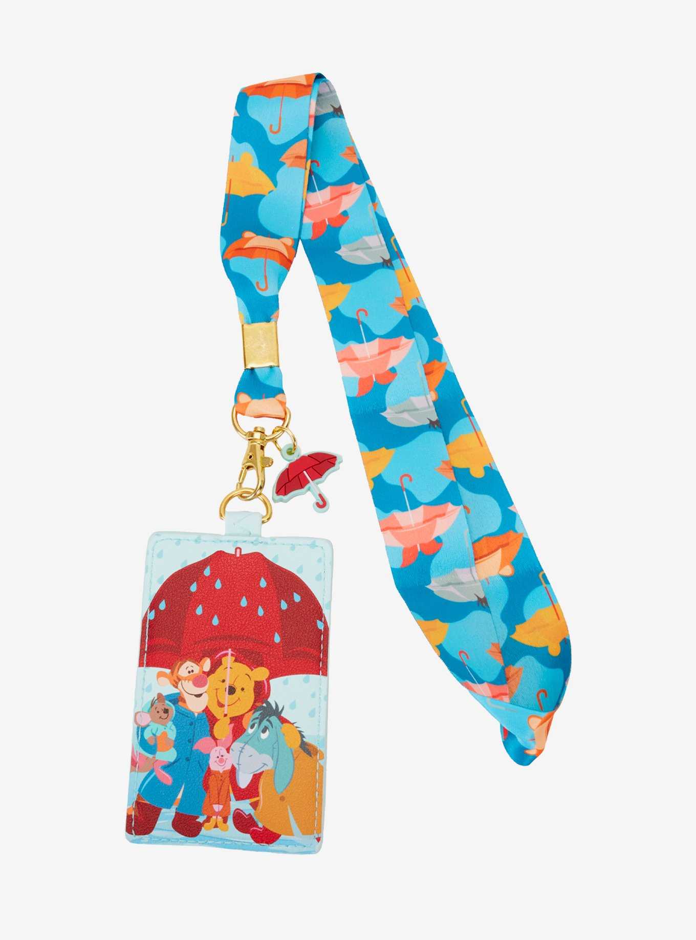 Loungefly Disney Winnie The Pooh Rainy Day Lanyard With Cardholder, , hi-res