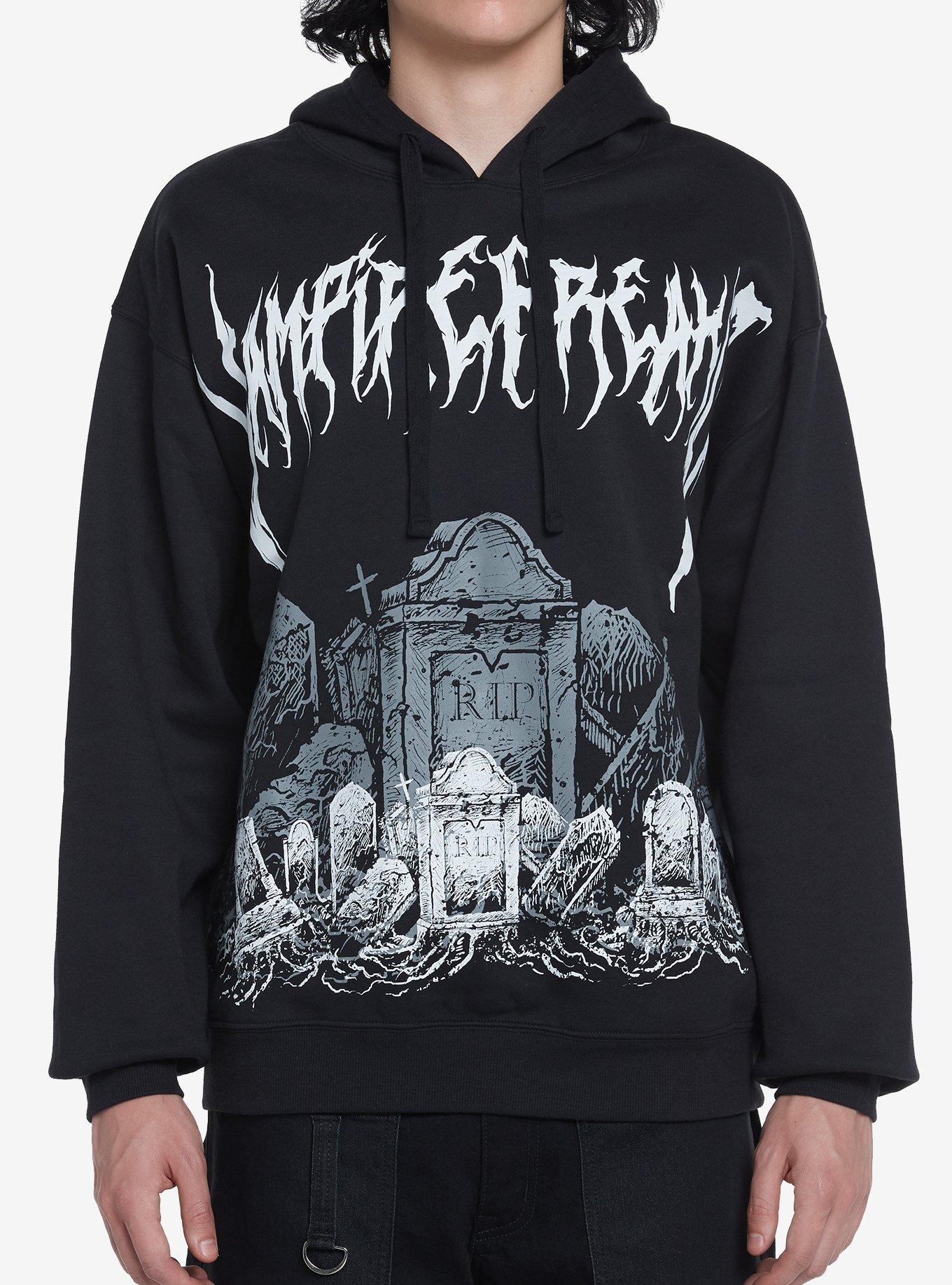 Vampire Freaks Graveyard Hoodie, , hi-res
