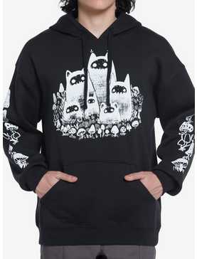 Forest Creatures & Mushrooms Hoodie By Guild Of Calamity, , hi-res