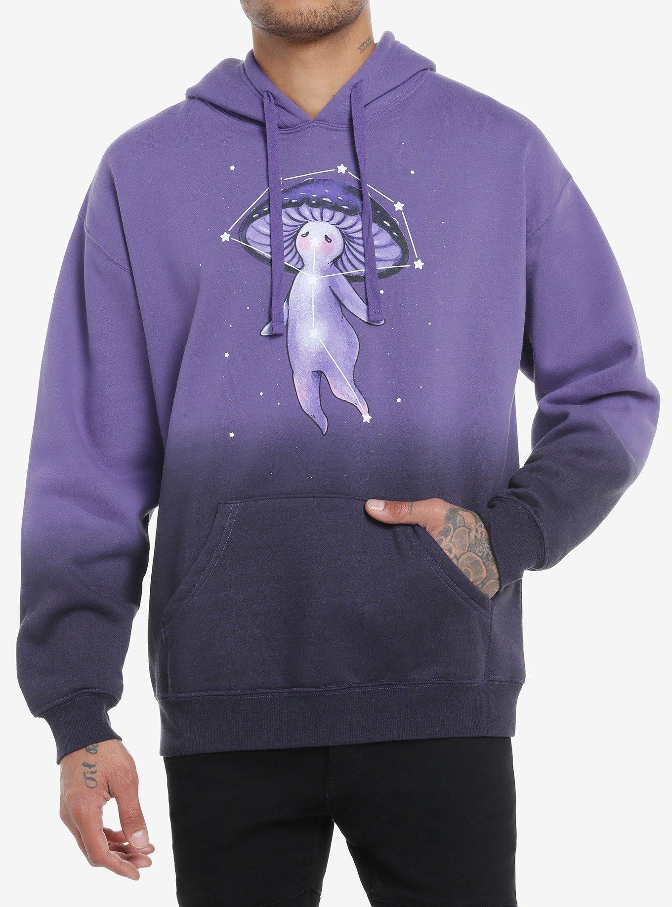 Purple store ombre hoodie