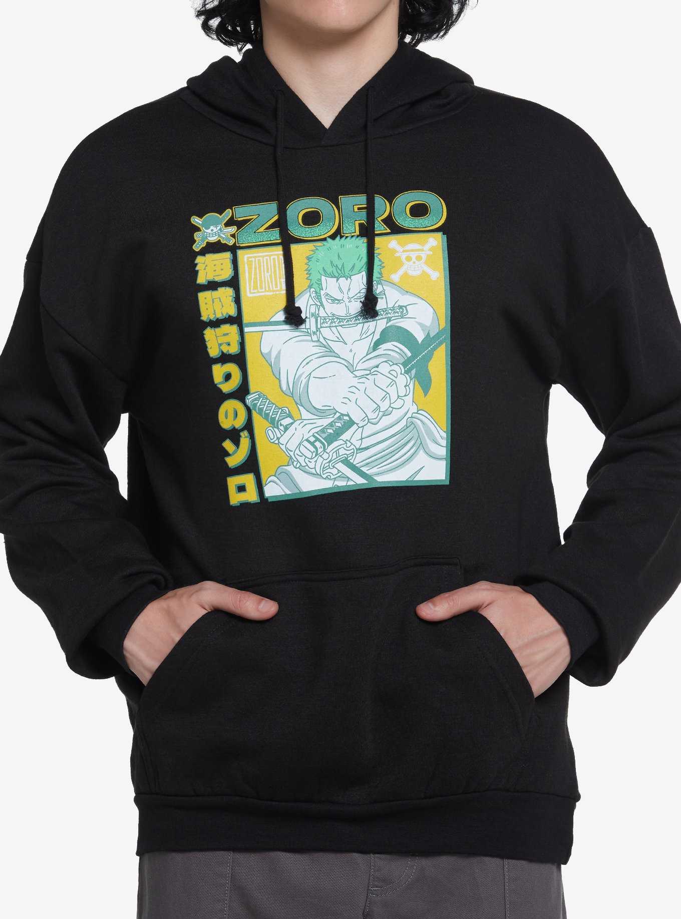 Anime One Piece Felpe con cappuccio Uomo Pullover Jumper Felpa con