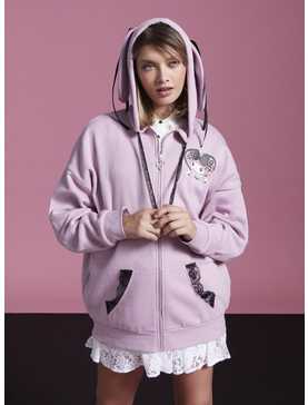 My Melody Lolita Lace 3D Ear Girls Hoodie, , hi-res