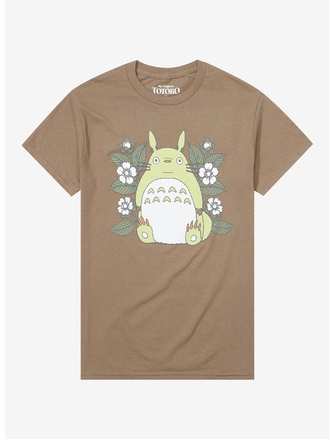 Studio Ghibli My Neighbor Totoro Earth Tone Boyfriend Fit Girls T-Shirt, MULTI, hi-res