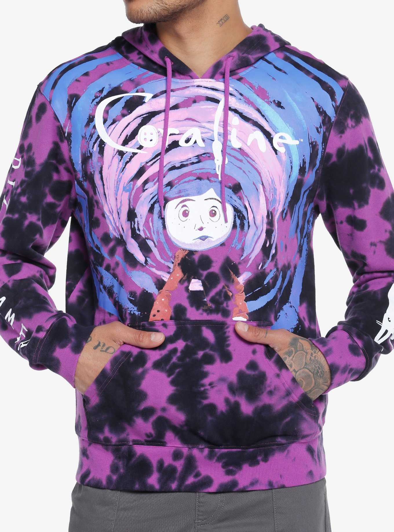 Coraline Tunnel Tie-Dye Hoodie, , hi-res