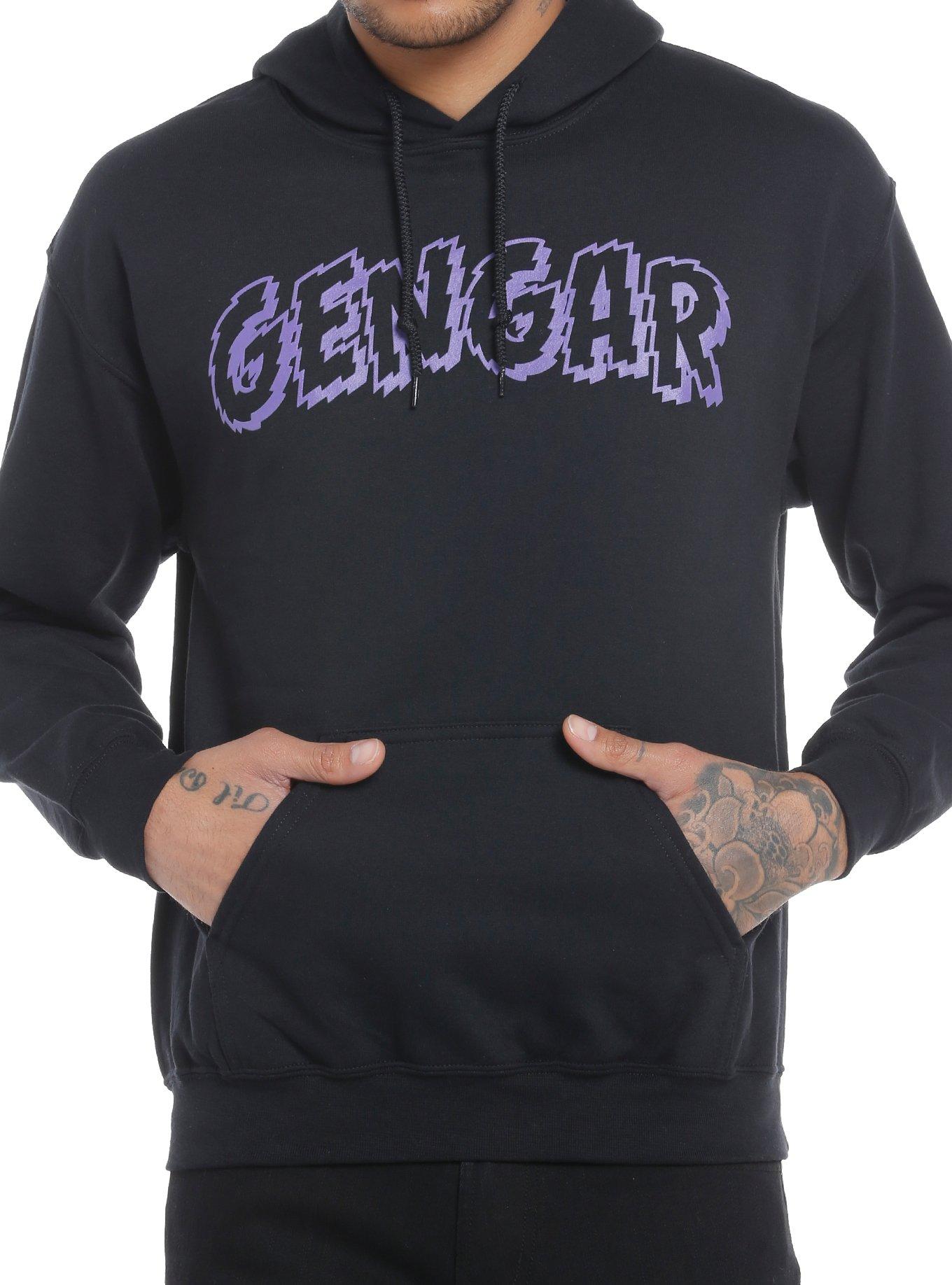 Pokemon Gengar Sharp Font Hoodie