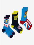 Ted Lasso Believe Crew Socks 3 Pair, , hi-res
