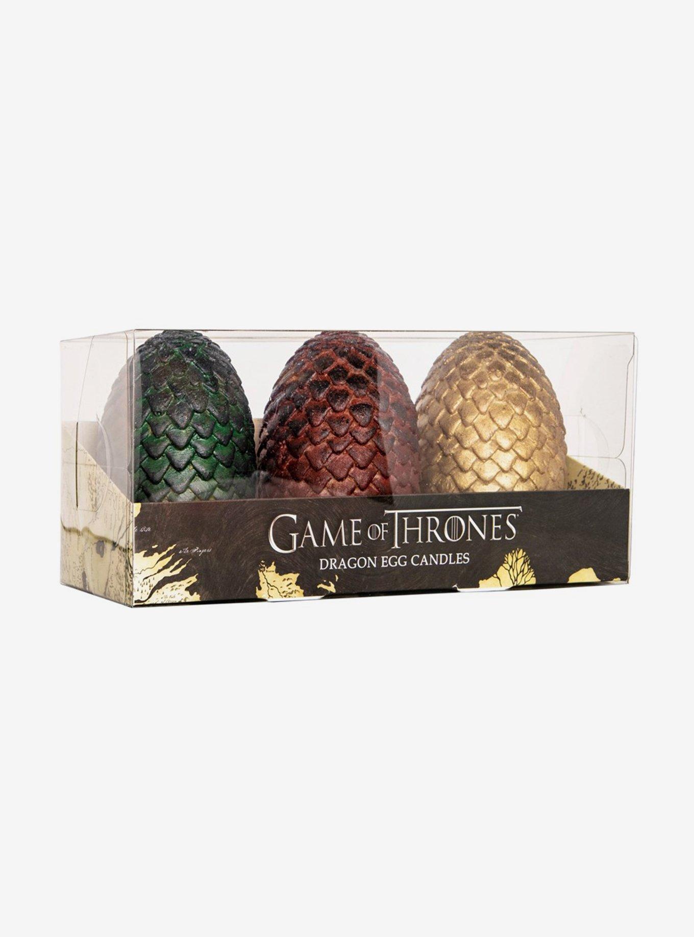 Game Of Thrones Dragon Egg Candle Set Her Universe