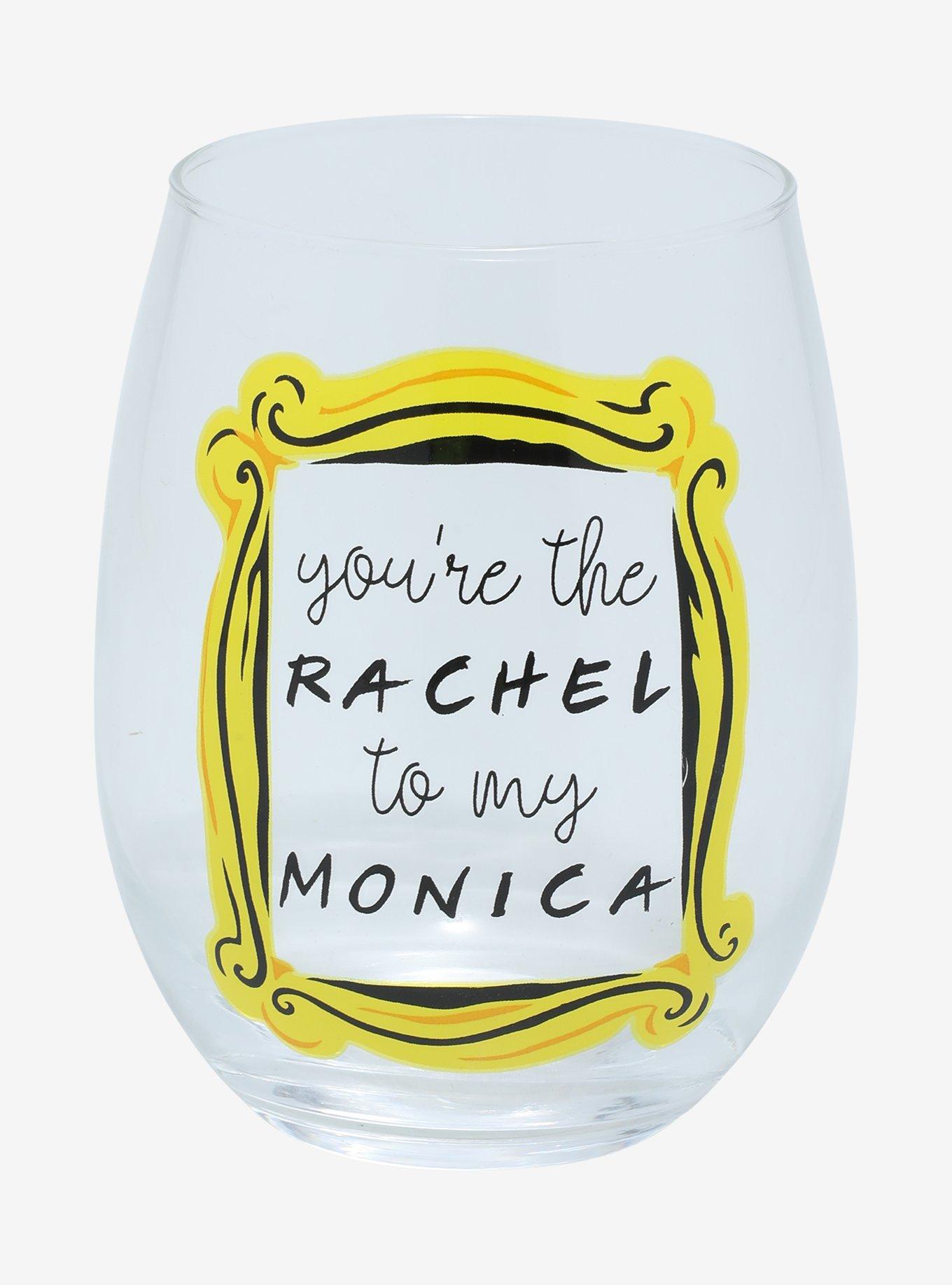 Friends Rachel To My Monica Stemless Glass, , hi-res