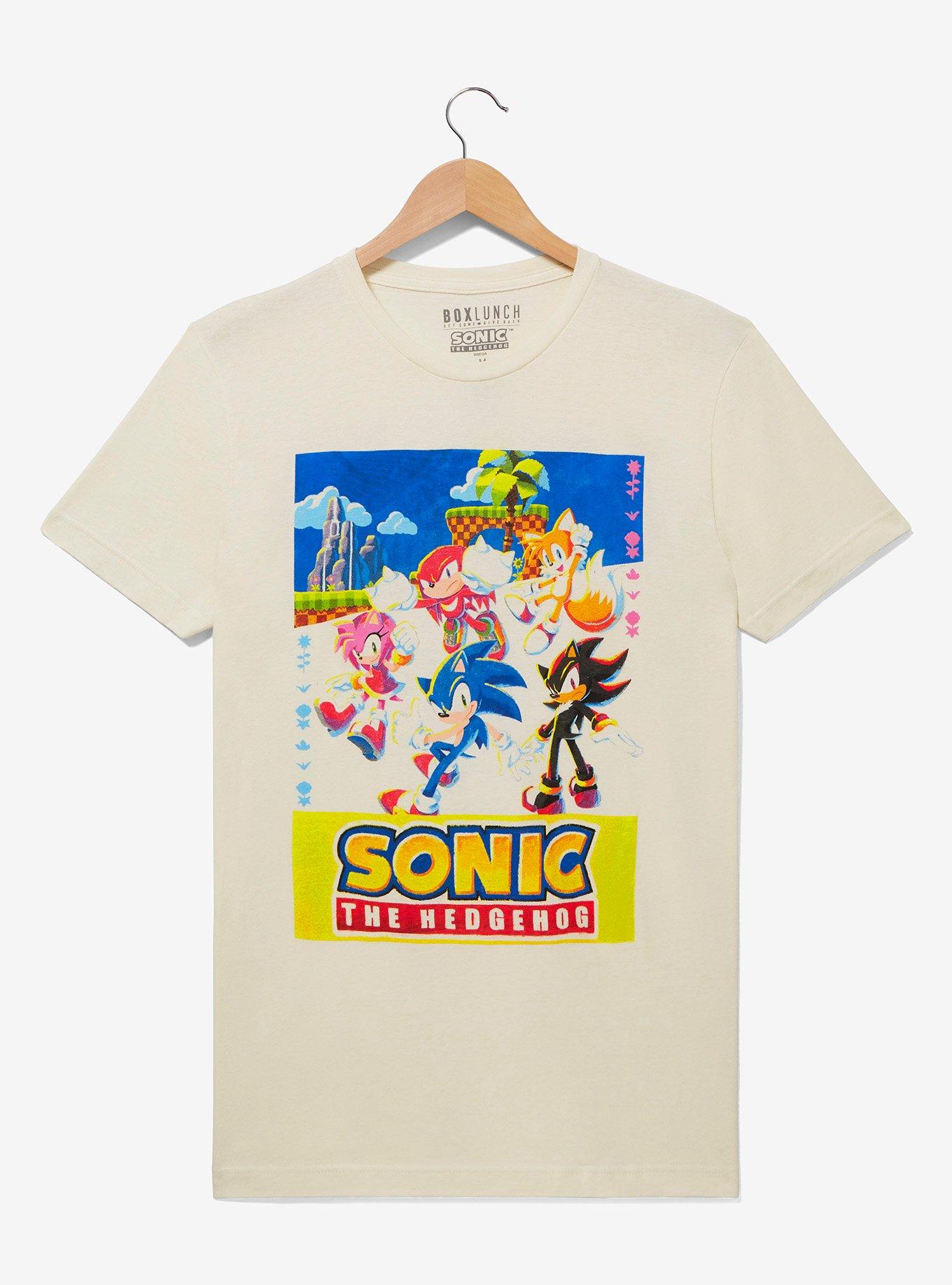 Sonic the Hedgehog Group Portrait T-Shirt - BoxLunch