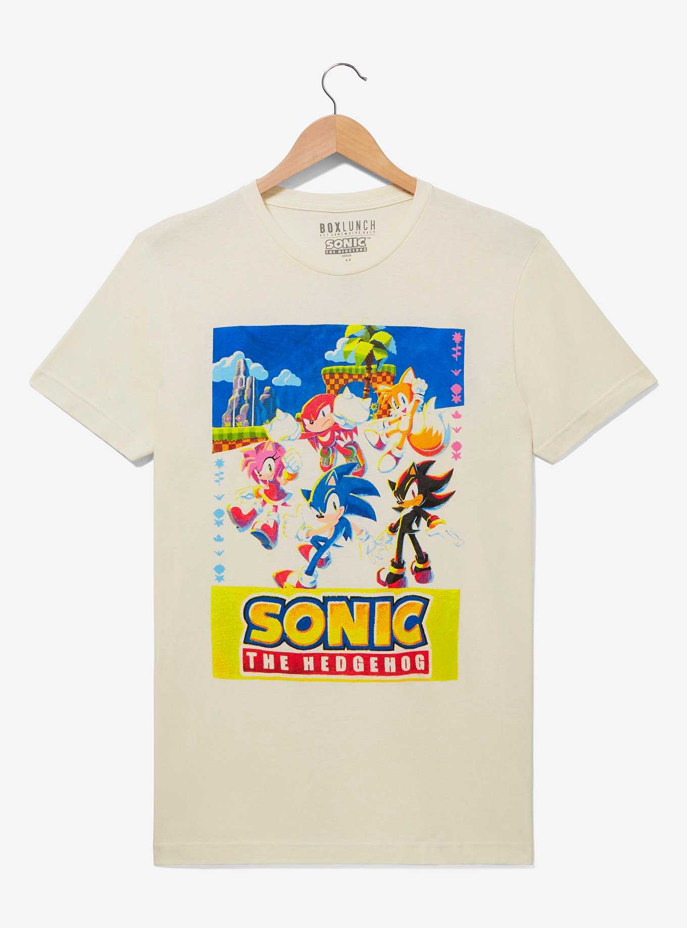 Sonic the Hedgehog Group Portrait T-Shirt - BoxLunch Exclusive, , hi-res