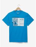 Yu-Gi-Oh! Blue-Eyes White Dragon Card T-Shirt- BoxLunch Exclusive, BLUE, hi-res