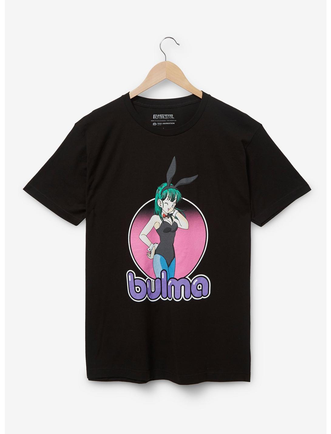 Dragon Ball Z Bulma Bunny Suit Portrait T-Shirt - BoxLunch Exclusive, BLACK, hi-res