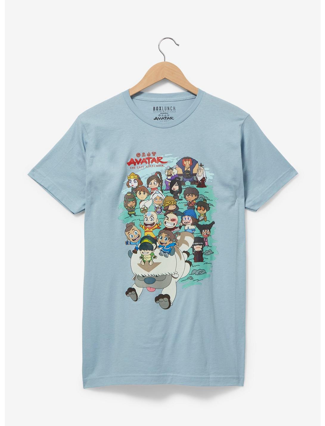 Avatar: The Last Airbender Chibi Characters Portrait T-Shirt - BoxLunch Exclusive, MINT, hi-res