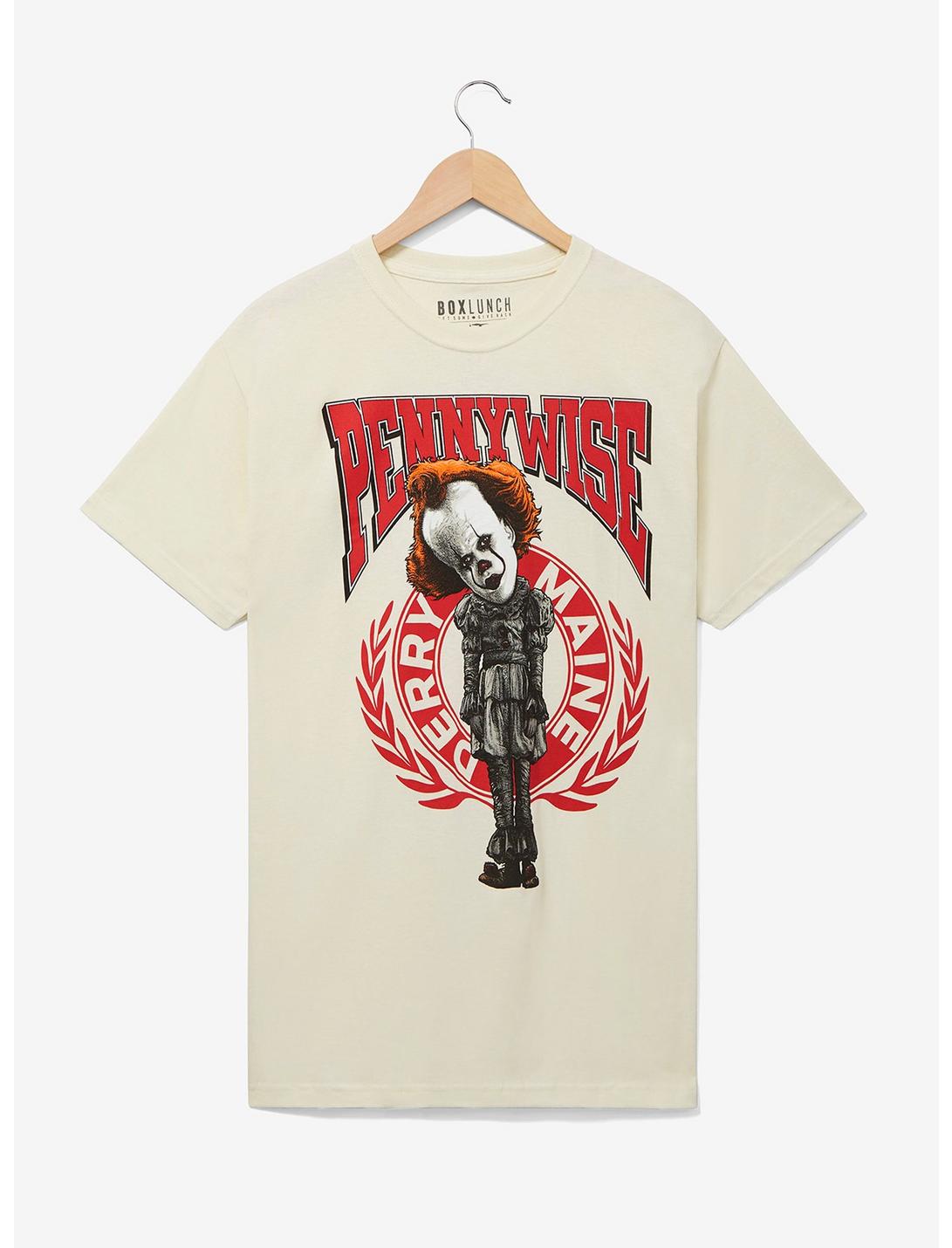 It Pennywise the Clown Portrait T-Shirt - BoxLunch Exclusive, TANBEIGE, hi-res