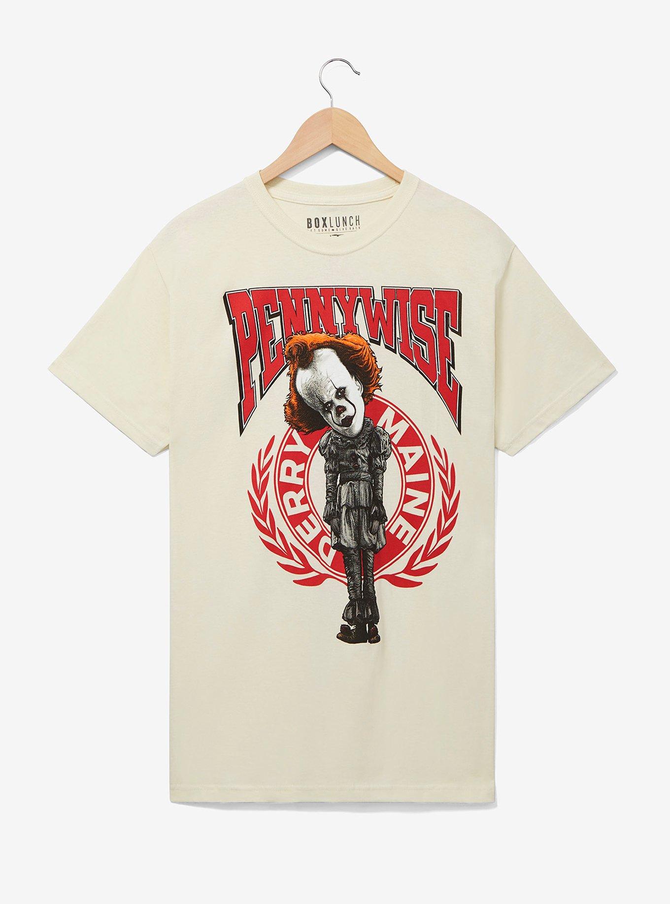 It Pennywise the Clown Portrait T-Shirt - BoxLunch Exclusive, TANBEIGE, hi-res