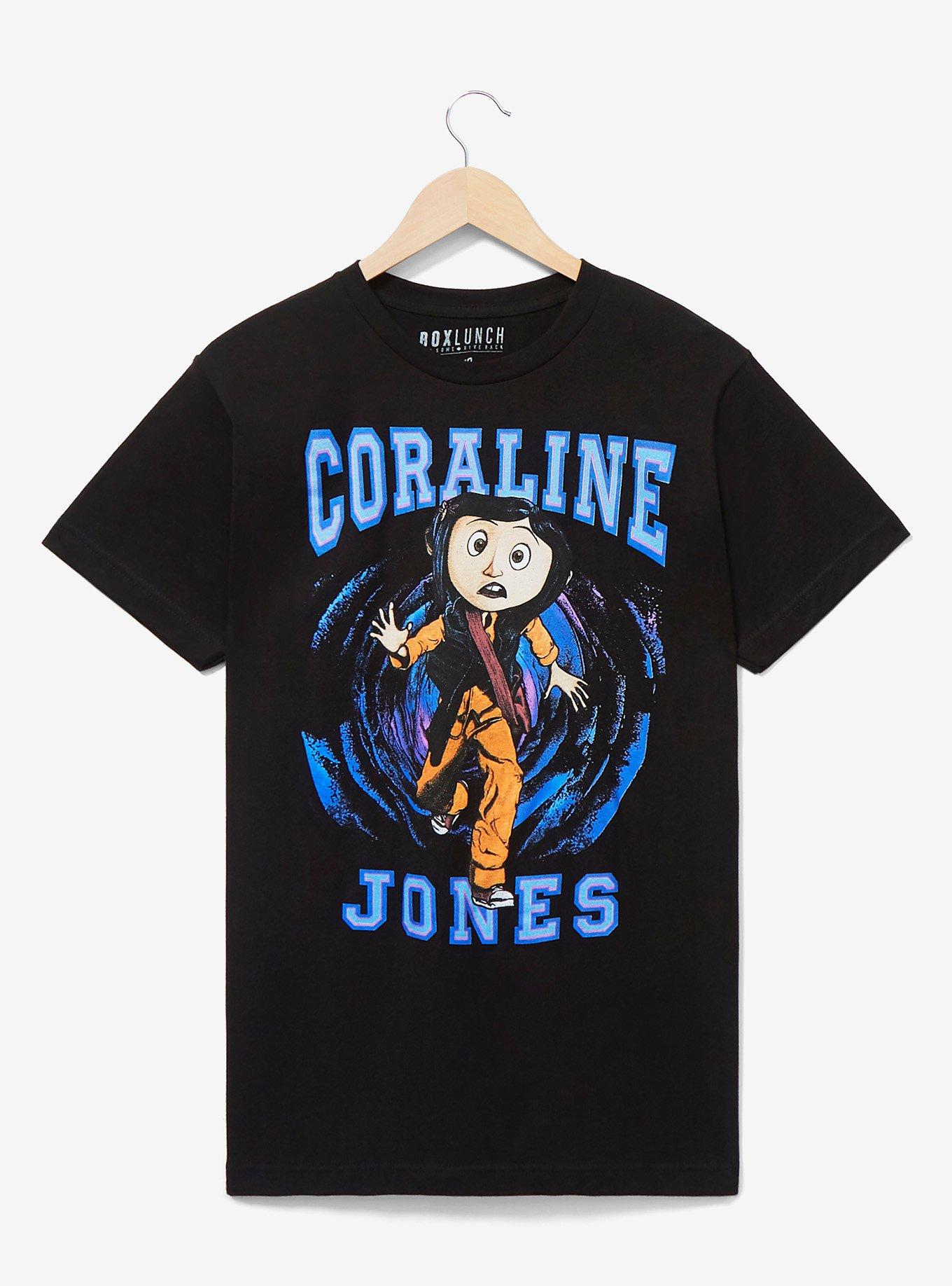 Coraline Tunnel Portrait T-Shirt - BoxLunch Exclusive, BLACK, hi-res