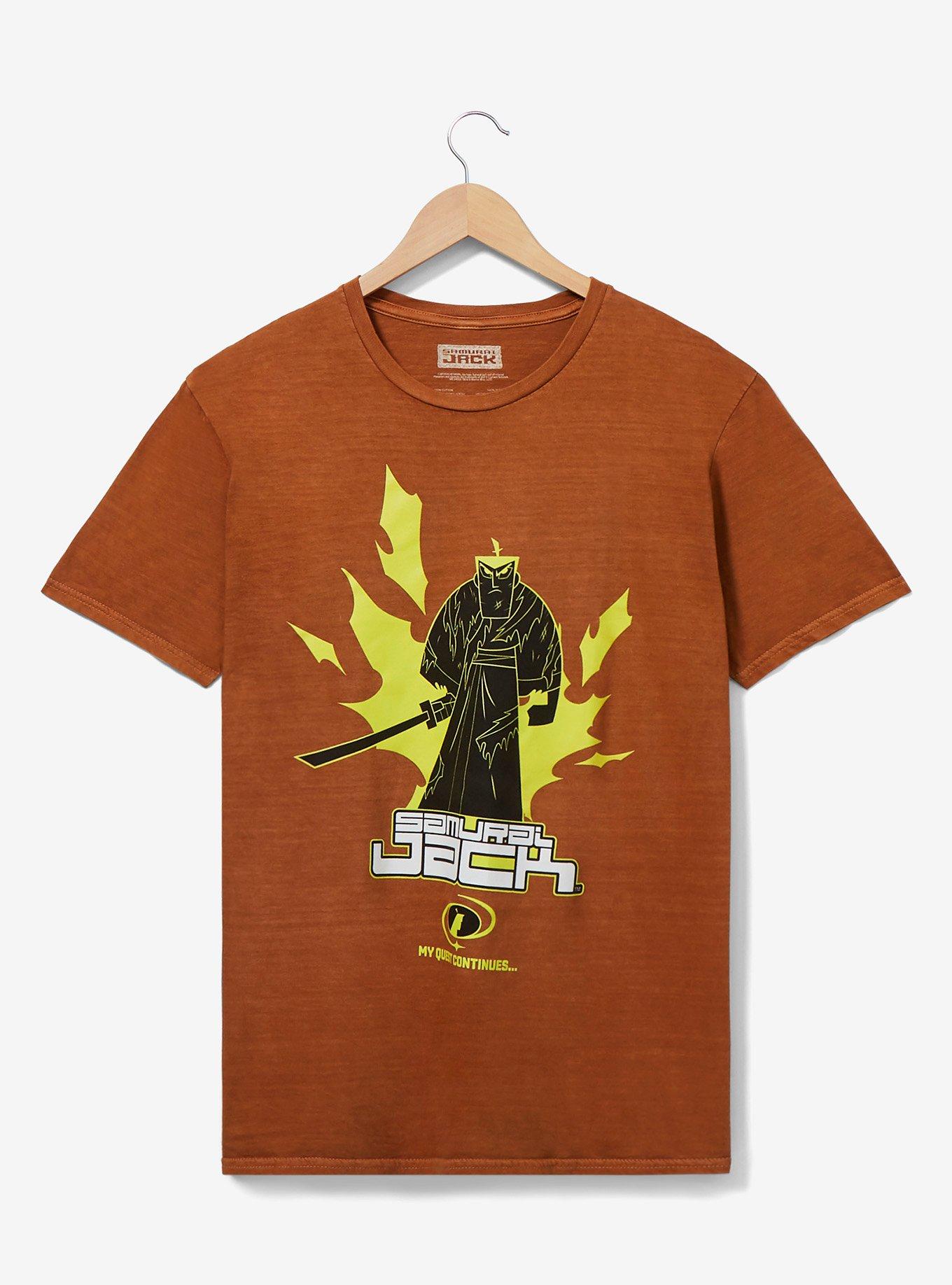 新品 SAMURAI Tシャツ ジャパコア サムライ punk Samurai Jack Tonal Portrait T-Shirt - BoxLunch Exclusive | BoxLunch