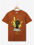Samurai Jack Tonal Portrait T-Shirt - BoxLunch Exclusive, BROWN, hi-res