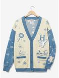 Harry Potter Hogwarts Icons Allover Print Cardigan - BoxLunch Exclusive, MULTI, hi-res