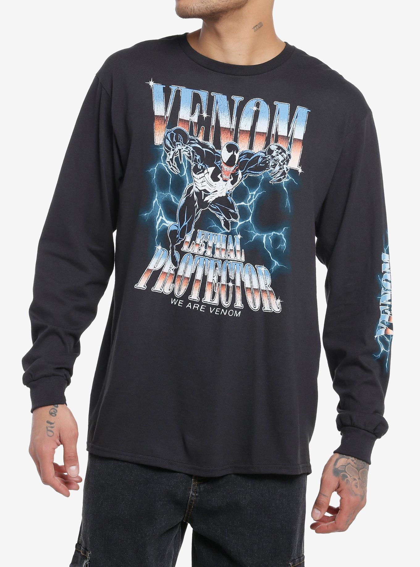 Marvel Spider-Man Venom Long-Sleeve T-Shirt, BLACK, hi-res