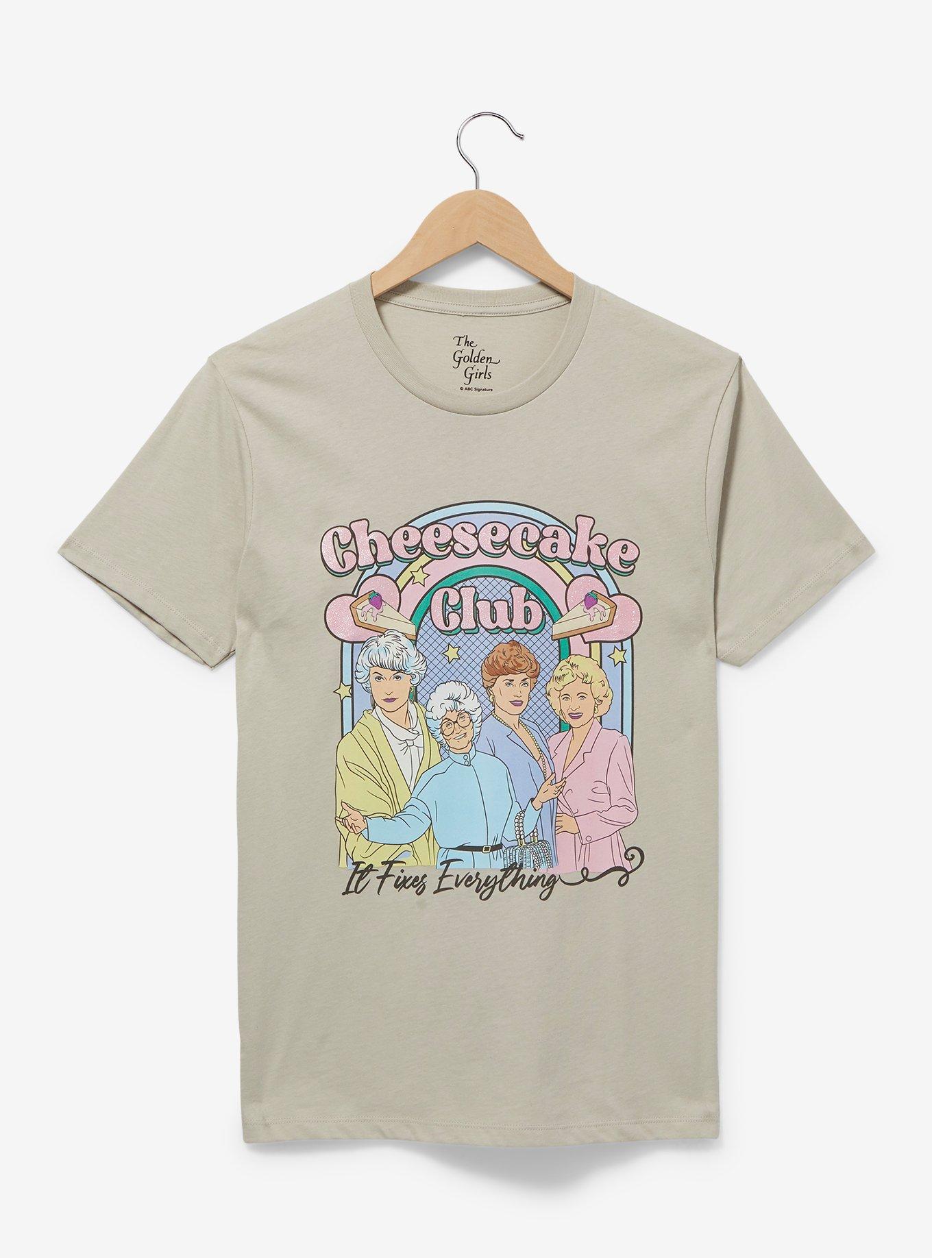 The Golden Girls Cheesecake Club Group Portrait Women s T Shirt BoxLunch Exclusive BoxLunch