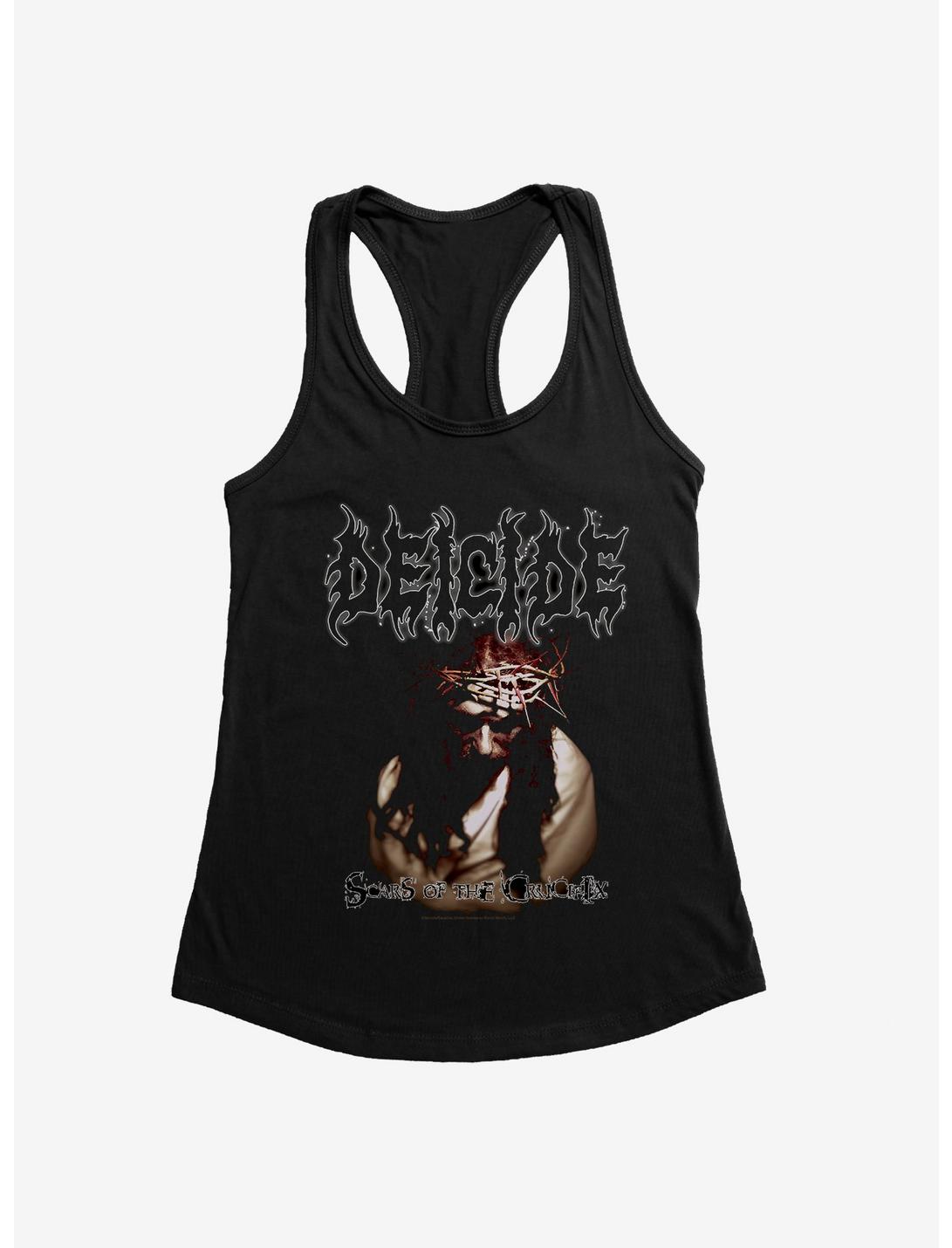 Deicide Scars Of The Crucifix Girls Tank, BLACK, hi-res