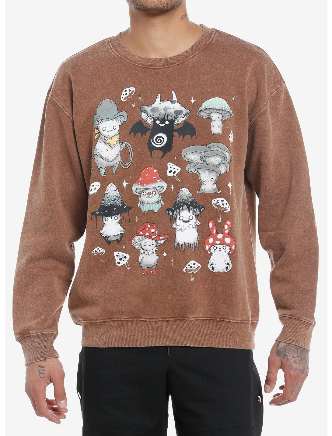 Mushroom Creatures Sweatshirt By Guild Of Calamity, MULTI, hi-res