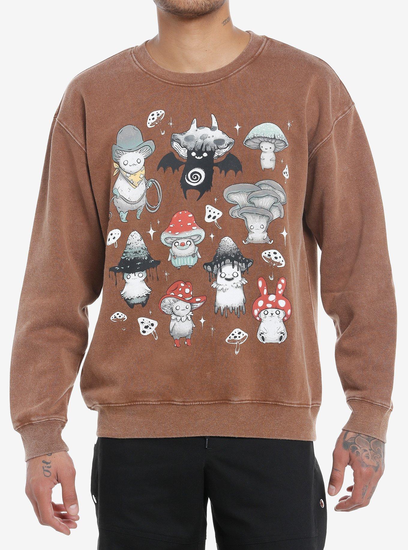 Mushroom Creatures Sweatshirt By Guild Of Calamity, MULTI, hi-res