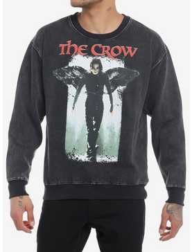 The Crow Portrait Mineral Wash Sweatshirt, , hi-res