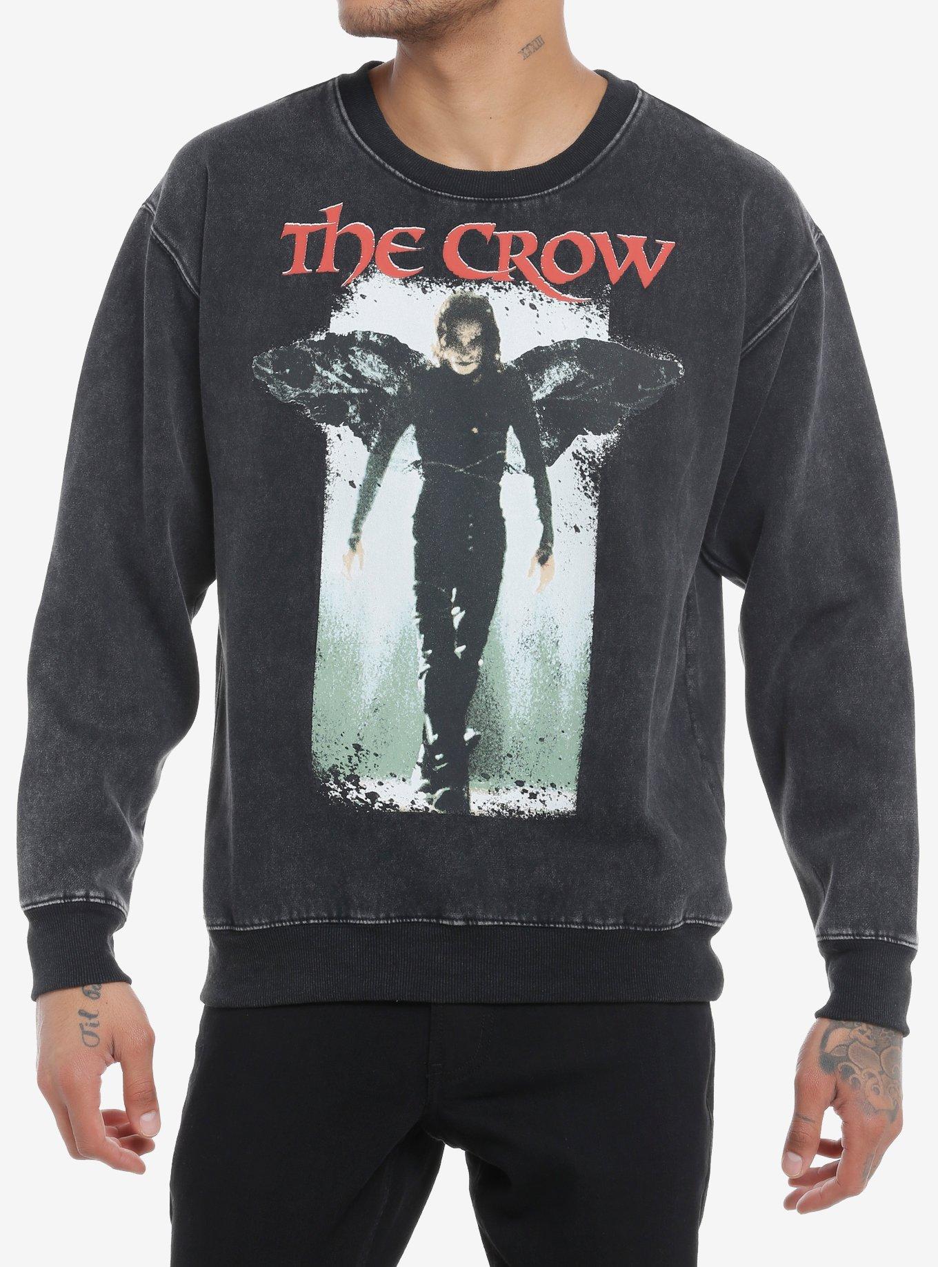 The Crow Portrait Mineral Wash Sweatshirt