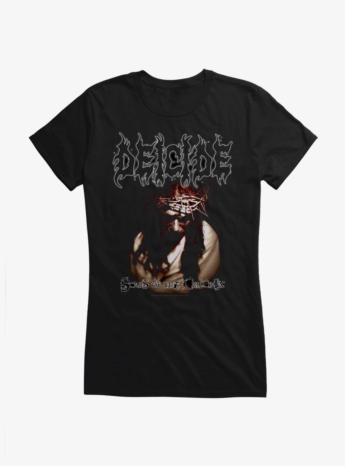 Deicide Scars Of The Crucifix Girls T-Shirt, , hi-res