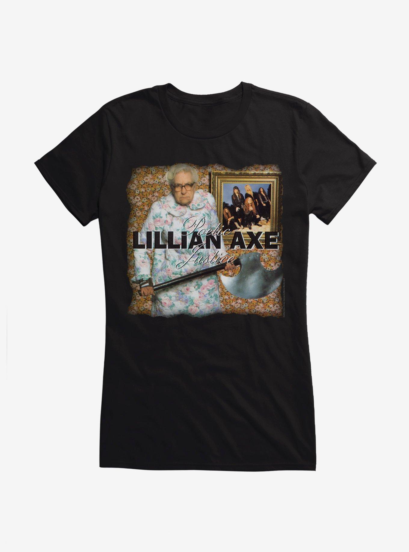 Lillian Axe Poetic Justice Girls T-Shirt