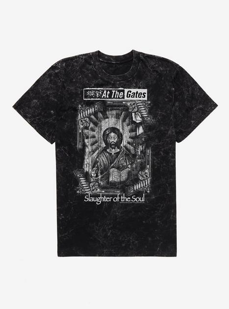 At The Gates Slaughter Of The Soul Mineral Wash T-Shirt - BLACK | Hot Topic