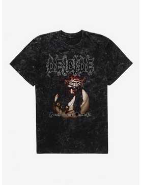 Deicide Scars Of The Crucifix Mineral Wash T-Shirt, , hi-res