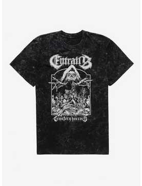 Entrails Cemetery Horrors Mineral Wash T-Shirt, , hi-res