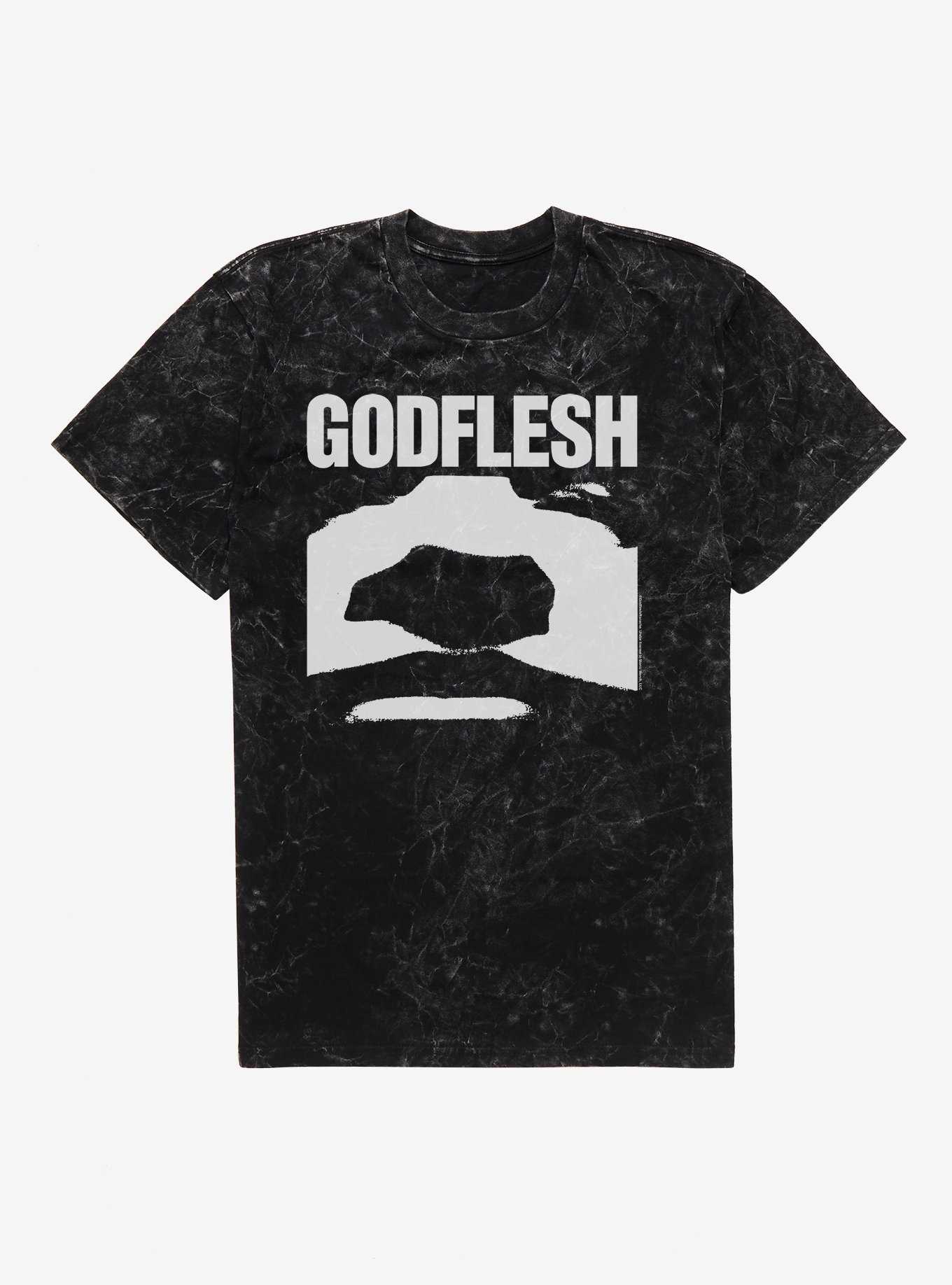 Godflesh Album Cover Mineral Wash T-Shirt, , hi-res
